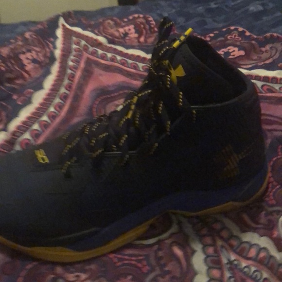 Curry 2.5 GSW the bay colorway {worm once} D.S. - Picture 2 of 4